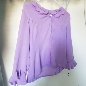 Ann Taylor Dress Shirt Blouse
